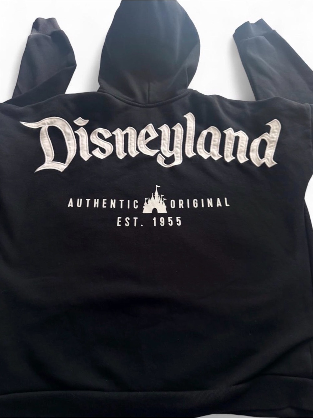 Disneyland Parks black hoodie in size 2XL.